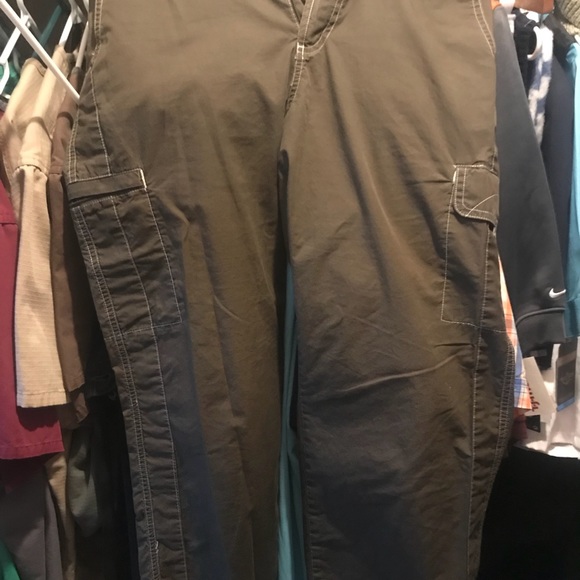 Columbia ankle length ATHLETIC ISSUE capris sz S - Picture 4 of 6